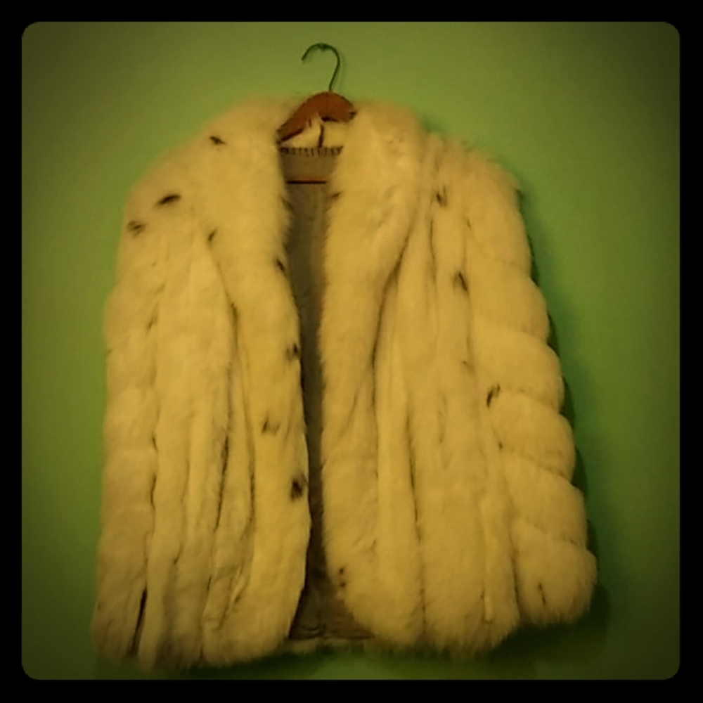Women's Real Fox Fur Coat 1970s